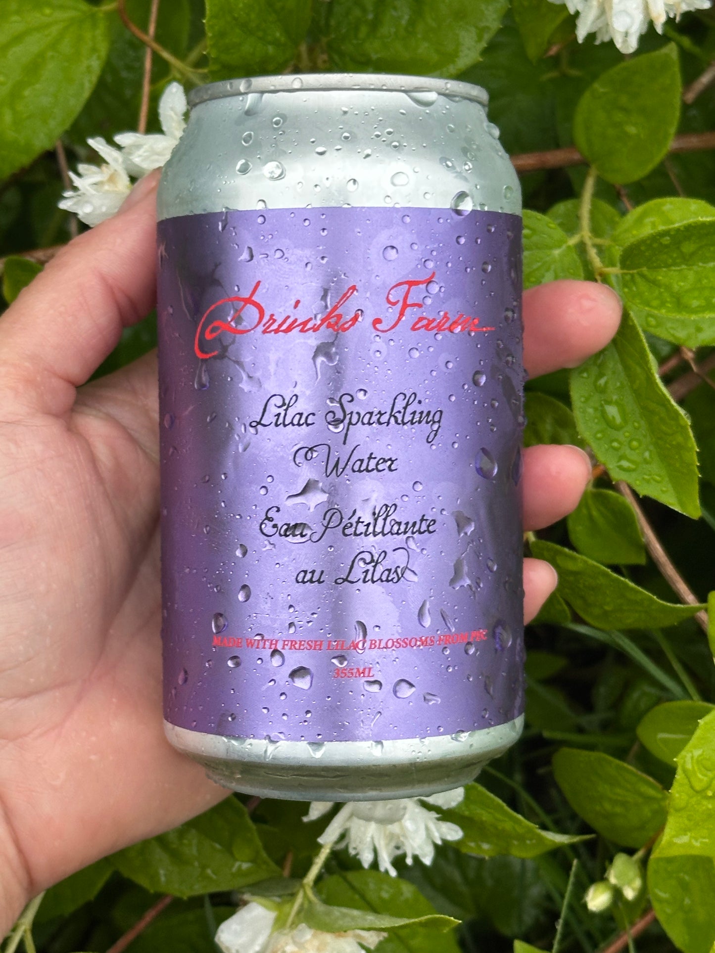 Lilac Sparkling Water